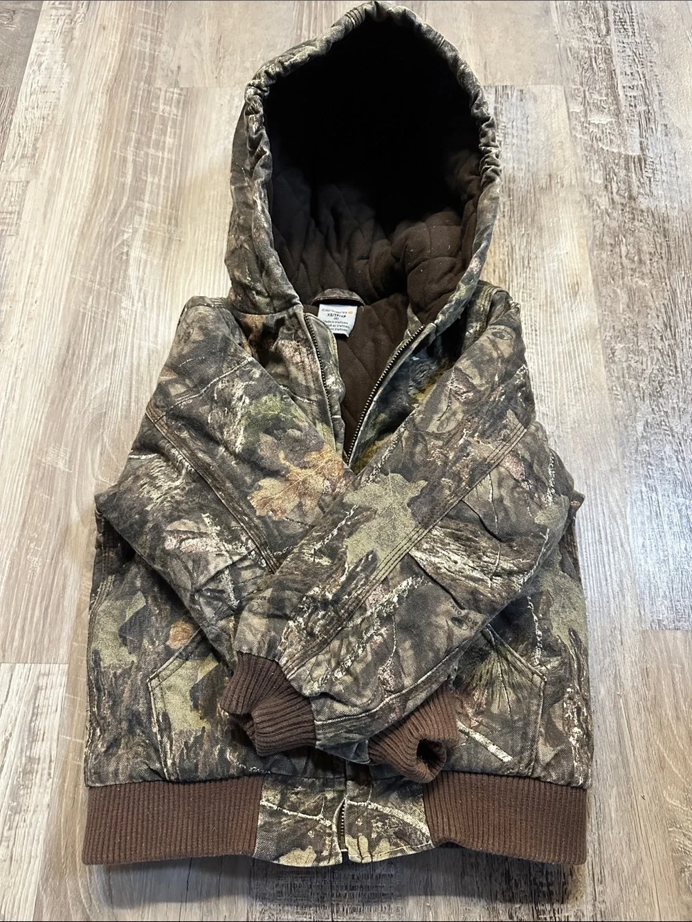 XS Carhartt Camo Jacket